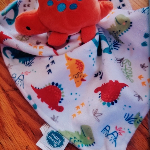 Dinosaur Plush Baby Blanket Mary Meyer ( Bag C) - Picture 3 of 4